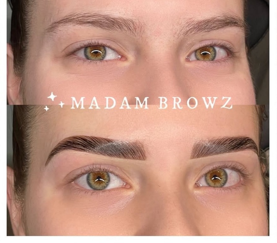 Voor en na: laminatie + verven bij Madam Browz