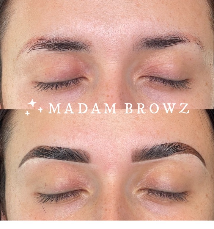 Voor en na: laminatie + verven bij Madam Browz