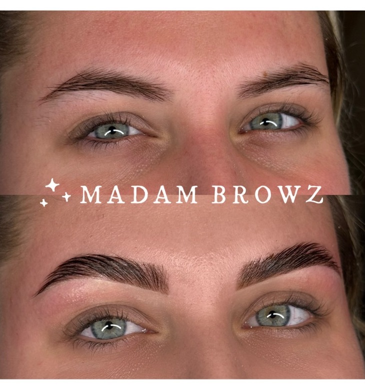 Voor en na: laminatie + verven bij Madam Browz